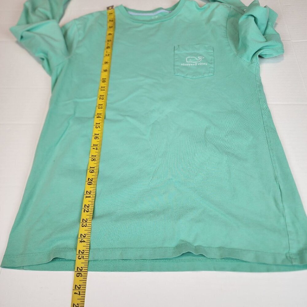 Vineyard Vines long sleeve shirt top sz XL / 18 boy girl whale logo - Picture 5 of 7